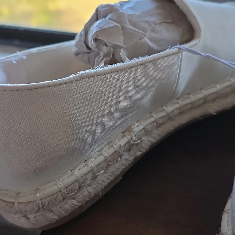 Universal Thread Cream Espadrilles Slip-On Shoes 7